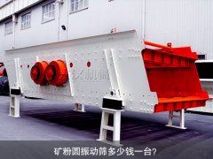 <b>礦粉圓振動篩多少錢一臺？</b>